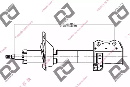 Амортизатор DJ PARTS DS1455GS